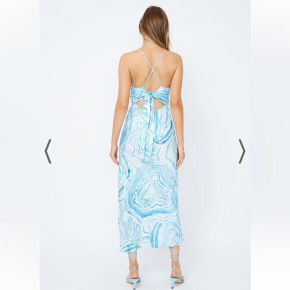 Suboo Agate Slip Dress in Blur Multi - Picture 3 of 10